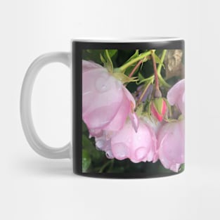 Pink Roses Bending with the most Precious Love Mug